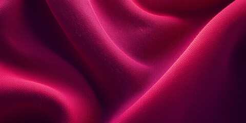 Obraz premium Panoramic Close-Up Texture of Natural Cotton Fabric with Detailed Weave and Soft, Smooth Finish