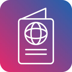 Passport icon style