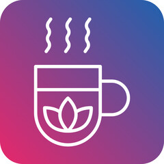 Herbal Tea icon style