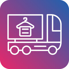 Delivery Truck icon style