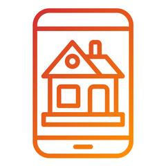 Vector Design House App Icon Style