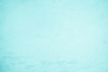 Pastel blue and white concrete stone texture for background in summer wallpaper. Cement and sand wall of tone vintage. Concrete abstract wall of light cyan color, cement texture mint green for design.