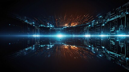 Creative inovative technology background