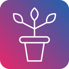 Plant Pot icon style