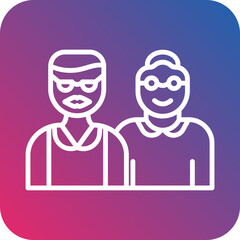 Grandparents icon style