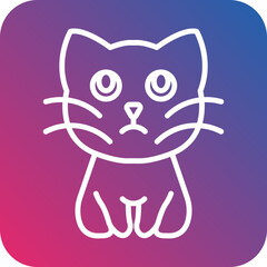 Cat icon style