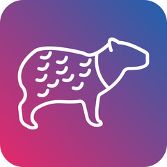 Capybara icon style
