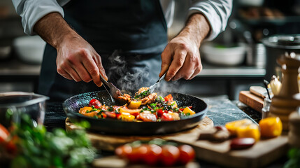 A person who prepares food