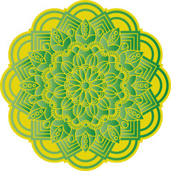 Gradient Islamic Mandala