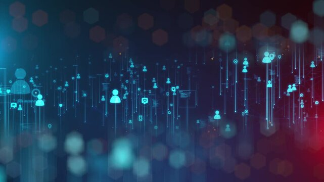 Social Media Digital Connectivity Network Platforms Interaction Sharing