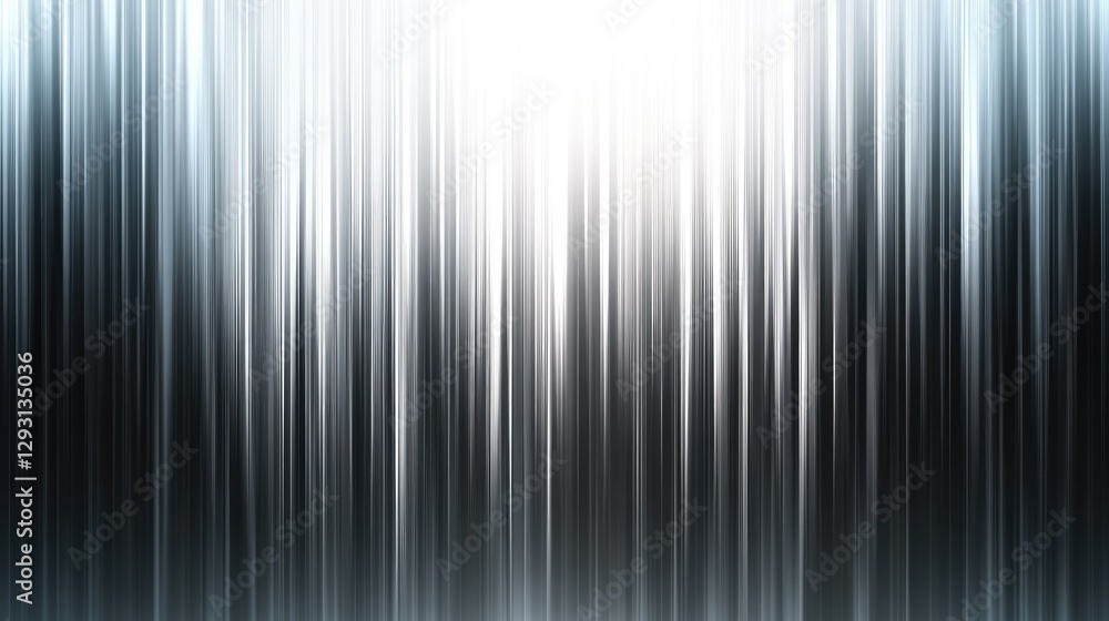 Poster abstract blurred metallic gradient background with smooth transitions of silver and grey.