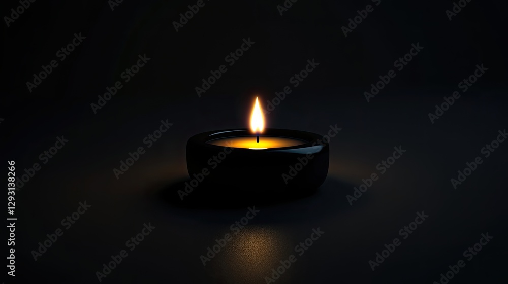 Poster a dark void with a single flickering spark of light in the center, representing the genesis of an id