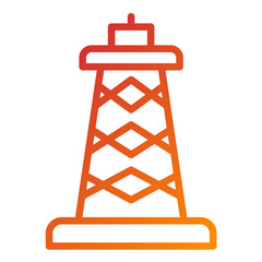 Vector Design Derrick Icon Style