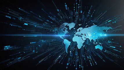 Creative inovative technology background