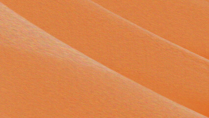 Fototapeta premium Orange abstract background with Fabric Fold pattern and has a smooth and soft texture. Design background that requires a warm, comfortable impression or natural texture.