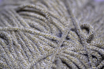 close up of a gray fabric