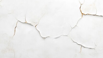 Obraz premium Cracked White Wall Texture with Subtle Age and Weathering Effects
