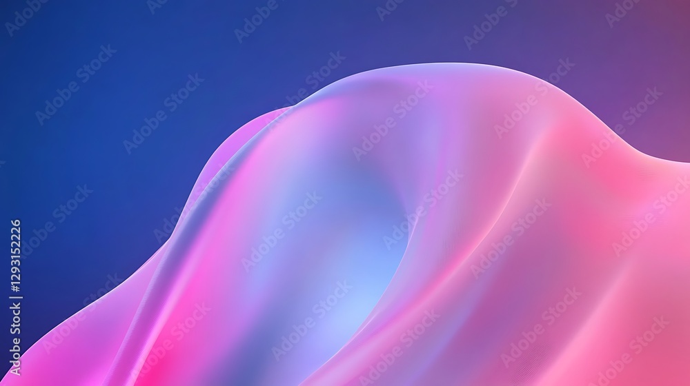 Poster abstract colorful wave background with fluid shapes and soft gradients for modern design projects