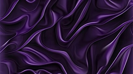 Obraz premium Stunning Purple Silk Fabric Texture Design. A captivating visual representation of flowing drapes, ideal for backgrounds, wallpapers, and more.