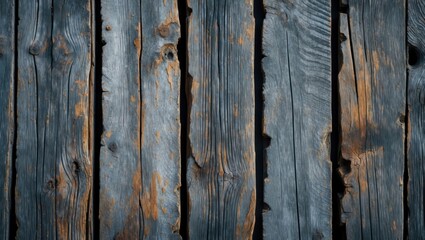Rustic weathered grey wooden planks background texture with natural grain and imperfections for design or decoration use