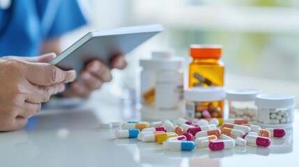 A patient discussing obesity drug options with a healthcare provider in a modern office. Featuring informed choices and personalized care
