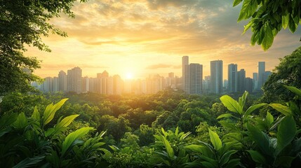 Eco-friendly Environments - Green, sustainable environments with clean energy, nature reserves, and eco-conscious landscapes, ideal for environmental campaigns and eco-tourism. 