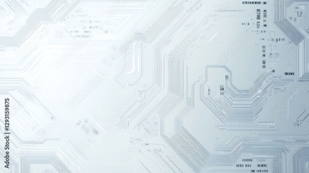 Poster abstract circuit board texture, tech background