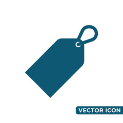 Simple Price Tag Icon Design Template 