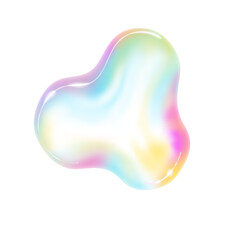 colorful soap bubble