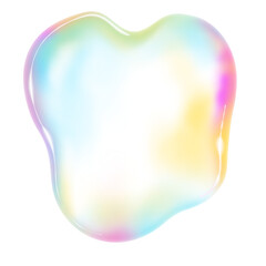 colorful soap bubble