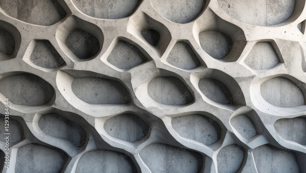 Poster textured concrete wall with an artistic pattern showcasing unique design elements suitable for backg
