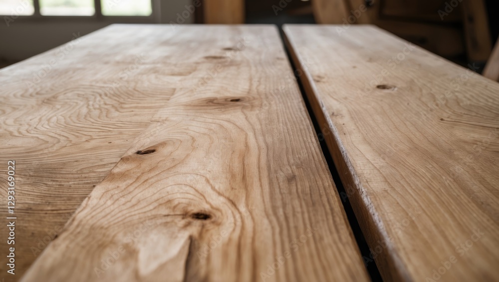 Poster natural wood surface texture showcasing fine grain details and unique patterns attractive for rustic