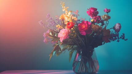Cheerful Sunflower Bunch Accented With Roses In Bright Colors