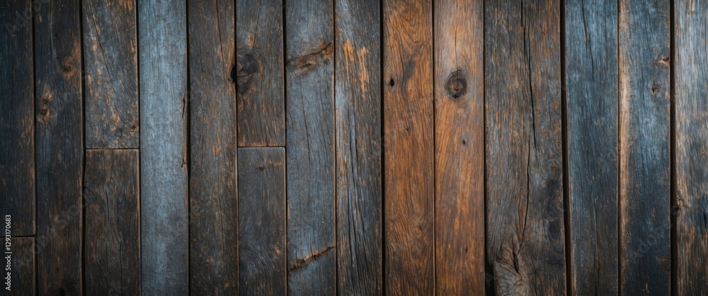 Poster rustic wooden texture background with a mix of dark and light tones perfect for design or decorative