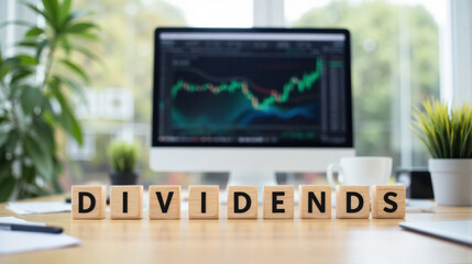 Dividend investing and passive income strategy. Stock market growth, portfolio diversification, financial planning, capital gains, cash flow management, wealth building, investment returns