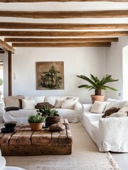 The living room is a cozy and welcoming space