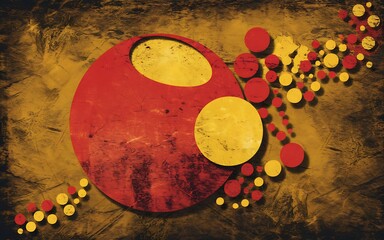 Abstract red background, vintage texture