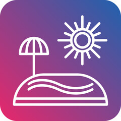 Summer Vector Icon Style