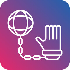 Internet Addiction Vector Icon Style