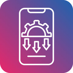 Automation Drawbacks Vector Icon Style