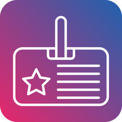 Event Access Vector Icon Style