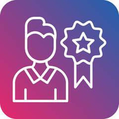 Obraz premium Reputation Vector Icon Style
