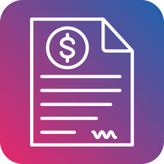 Agreement Vector Icon Style