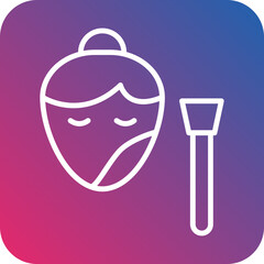 Peeling Vector Icon Style