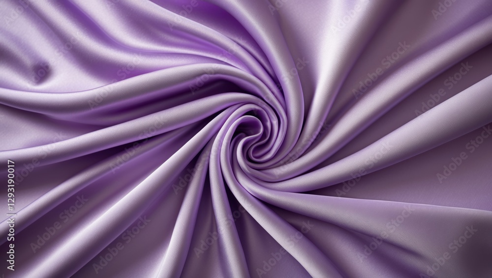 Poster elegant lilac silk fabric with smooth texture creating a luxurious abstract background for design an