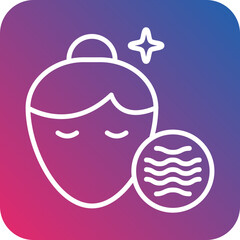 Dry Skin Vector Icon Style