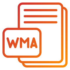 Vector Design WMA Icon Style