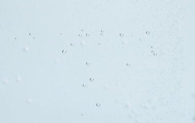 Refreshing soda water as background, closeup view