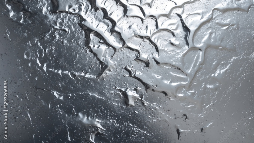 Canvas Prints textured aluminum surface featuring white reflections for an abstract background design.
