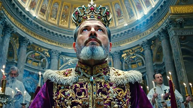 coronation of Charlemagne